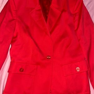 Adrienne Vittadini Red Blazer